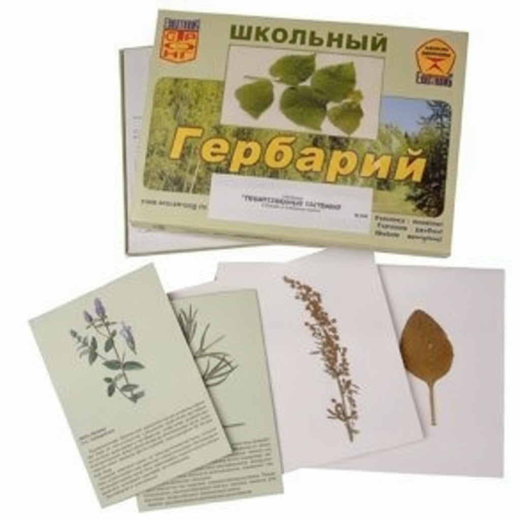 Гербарий с иллюстрациями Лекарственные растения