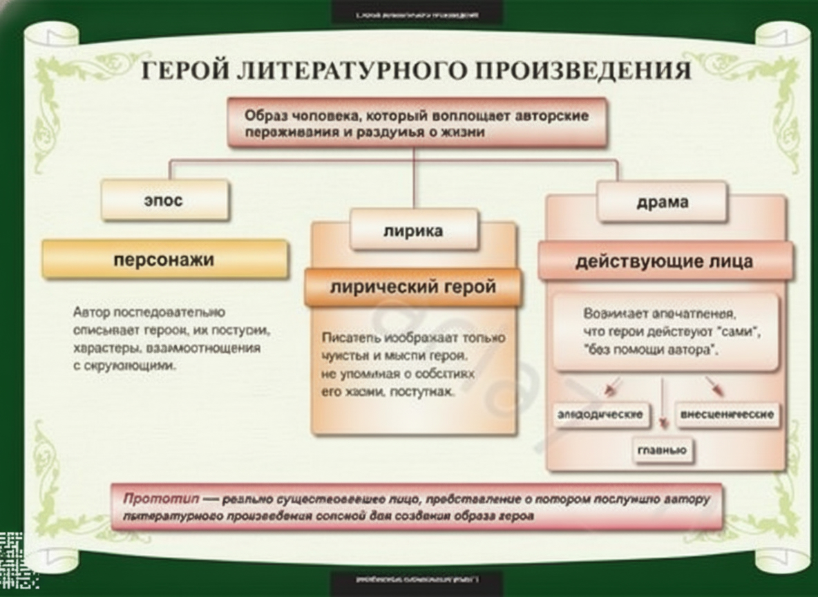 Комплект плакатов Литература 6 кл.