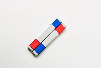 Магнит полосовой лабораторный (2шт.)