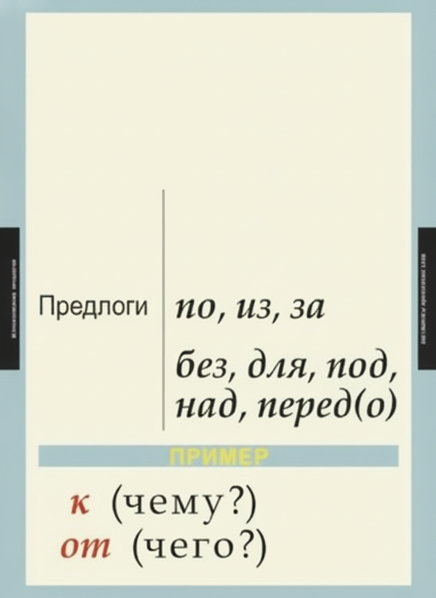 Комплект плакатов Русский язык 1 класс