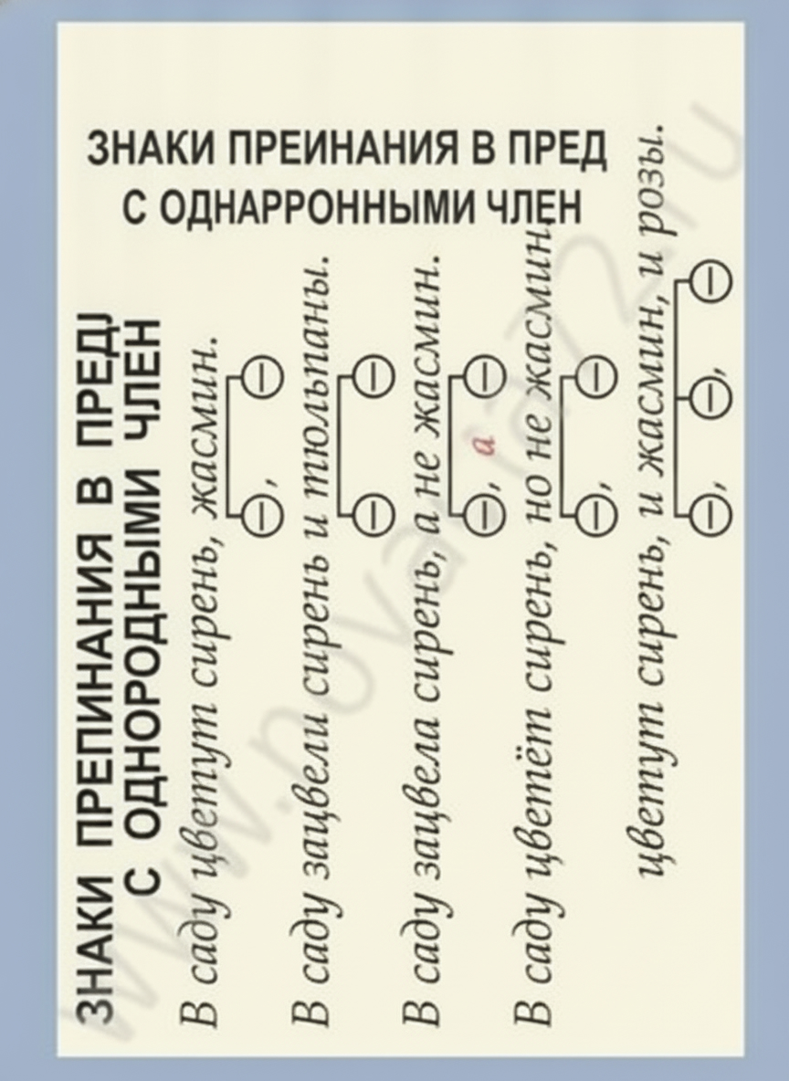 Комплект плакатов Русский язык 5 кл.