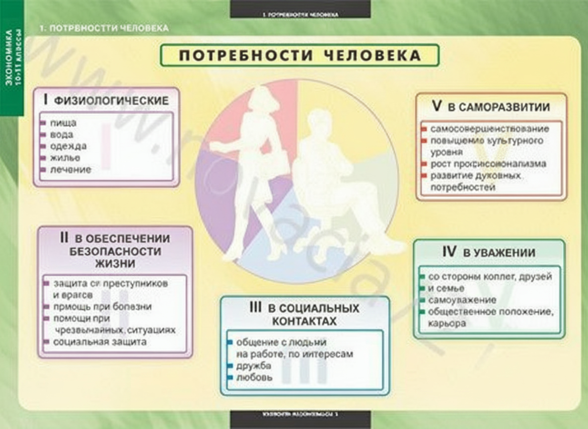 Комплект плакатов Экономика 10-11 кл.