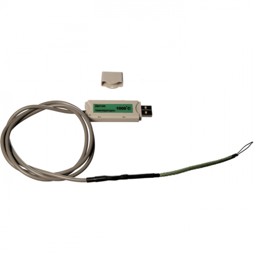 Цифровой USB-датчик температуры термопарный (до 1000°С)