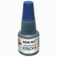 Краска штемпельная TRODAT IDEAL синяя 24 мл, на водной основе, 7711с, 153079