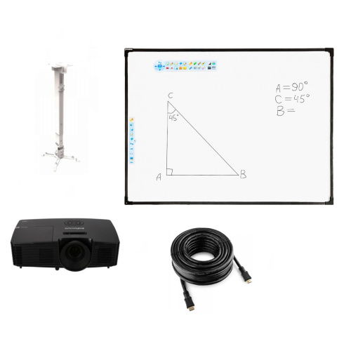Интерактивный комплект YesVision 80" Стандарт DLP