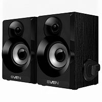 Колонки компьютерные SVEN SPS-517, 2.0, 6 Вт, питание USB, черный, SV-016180
