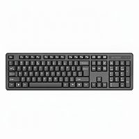 Клавиатура проводная A4TECH KK-3, USB, 104 кнопки, черная, 1530244