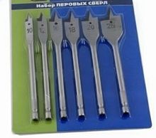 Набор сверл перовых по дереву