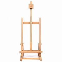 Мольберт настольный BRAUBERG ART CLASSIC, бук, 28х96х32см, высота холста 53см, 190656