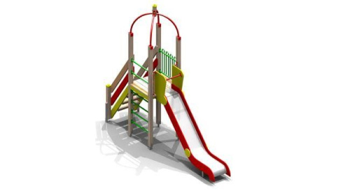 Детский игровой комплекс №33, 4900х1050 мм