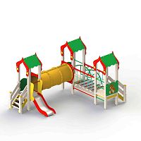 Детский игровой комплекс №15, 5180х3300 мм