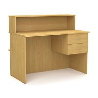 Стол-кафедра библиотекаря с ящиками для хранения, 1200х756х1024 мм