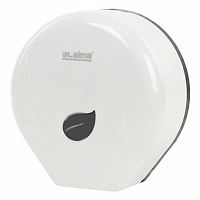 Диспенсер для туалетной бумаги LAIMA PROFESSIONAL ECO (Система T2), малый, белый, ABS-пластик, 606545