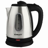 Чайник SCARLETT SC-EK21S20, 1,8 л, 1600 Вт, закрытый нагревательный элемент, сталь