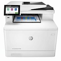 МФУ лазерное ЦВЕТНОЕ HP Color LJ Enterprise M480f "4 в 1", А4, 27 стр./мин, 55000 стр./мес, ДУПЛЕКС, ДАПД, сетевая карта, 3QA55A