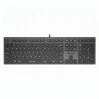 Клавиатура проводная A4TECH Fstyler FX50, USB, 109 кнопок, серая, 1624628