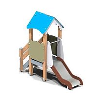 Детский игровой комплекс с горкой (мини), h 60 см