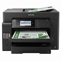 МФУ струйное EPSON L15150 "4 в 1", А3+, 25 стр./мин, ДУПЛЕКС, АПД, сетевая карта, Wi-Fi, СНПЧ, C11CH72404