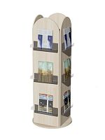 Стойка выставочная информационная 4-сторонняя, D635хH1680 мм