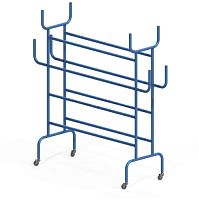 Стеллаж для хранения спортинвентаря, 1550х500х1500 мм