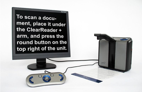 Машина сканирующая и читающая текст Понятный Читатель (ClearReader)