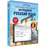 Пособие для интерактивной доски Наглядный русский язык. 8 класс