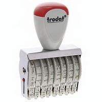 Нумератор ручной ленточный, 8 разрядов, оттиск 38х5 мм, TRODAT 1558, 86111