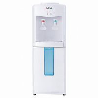 Кулер для воды HOT FROST V118E, напольный, НАГРЕВ/ОХЛАЖДЕНИЕ ЭЛЕКТРОННОЕ, 2 крана, белый, 120211802