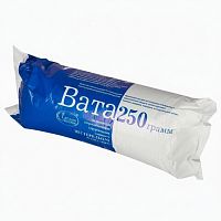 Вата хирургическая нестерильная ЕМЕЛЬЯНЪ САВОСТИНЪ 250 гр.