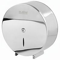 Диспенсер для туалетной бумаги LAIMA PROFESSIONAL INOX, (Система T2) малый, нержавеющая сталь, зеркальный, 605699