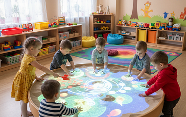 Интерактивные песочницы и столы для детского сада
