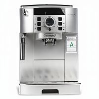 Кофемашина DELONGHI ECAM 22.110.SB, 1450 Вт, объем 1,8 л, емкость для зерен 250 г, ручной капучинатор, серебристая, EСAM 22.110.SB