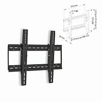 Кронштейн-крепление для ТВ настенный TRONE LPS31-50, VESA75-400/400, 26-42", 1 ст. свободы, до 75 кг