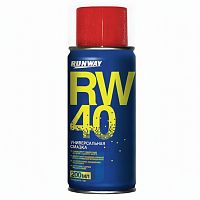 Смазка универсальная RW-40 (аналог WD-40) 200 мл, аэрозоль с трубочкой, RUNWAY RW6096