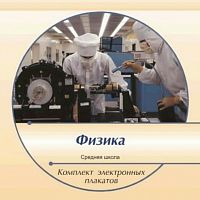 Комплект электронных плакатов по Физике (на CD)