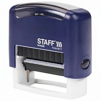 Штамп стандартный STAFF "ОПЛАЧЕНО", оттиск 38х14 мм, "Printer 9011T", 237421