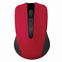 Мышь беспроводная DEFENDER Accura MM-935, 3 кнопки + 1 колесо-кнопка, оптическая, красная, 52937