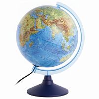 Глобус интерактивный физический/политический GLOBEN, диаметр 250 мм, с подсветкой, INT12500284
