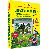 Пособие для интерактивной доски Окружающий мир 4 класс. Человек и природа. Человек и общество