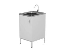 Стол-мойка лабораторная, 600х600х900 мм