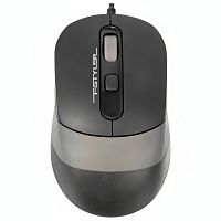 Мышь проводная A4TECH Fstyler FM10, USB, 3 кнопки+1 колесо-кнопка, оптическая, черная, 1147673