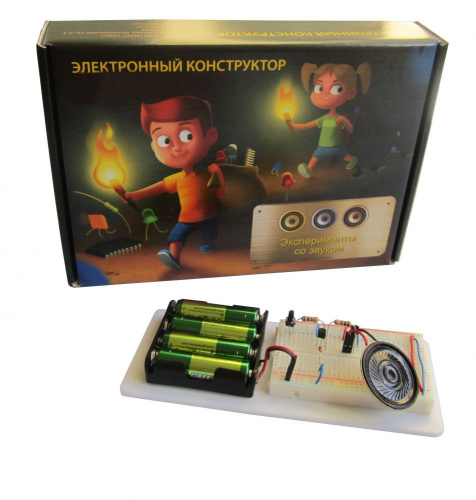 Электронный конструктор Эксперименты со звуком