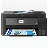 МФУ струйное EPSON L14150 "4 в 1" А3, 17 стр./мин, ДУПЛЕКС, АПД, сетевая карта, Wi-Fi, СНПЧ, C11CH96404