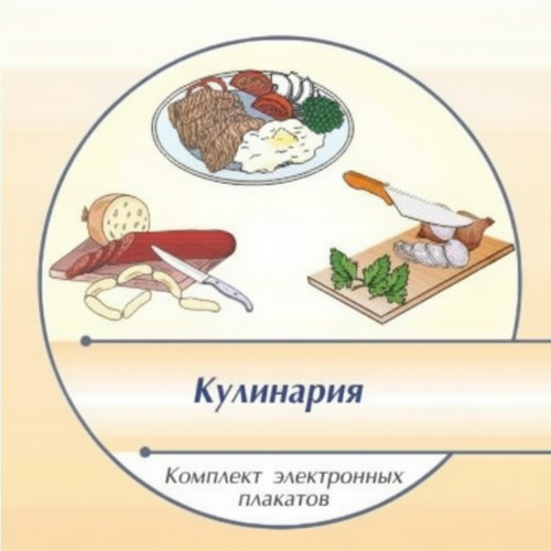 Комплект электронных плакатов по Кулинарии (на CD)