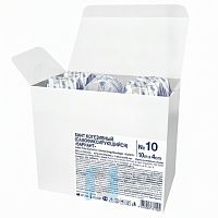 Бинт эластичный самофиксирующийся 10 м х 4 см, белый, КОМПЛЕКТ 10 шт., "ВАРИАНТ"