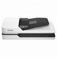 Сканер планшетный EPSON WorkForce DS-1630 (B11B239401), А4, 25 стр./мин, 1200x1200, ДАПД