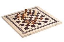 Игра два в одном (шашки, шахматы)