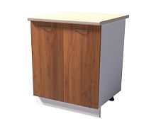 Тумба для кухонного гарнитура с полкой, 2 двери, 800х600х820 мм