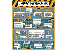 Стенд Техника безопасности в классе робототехники