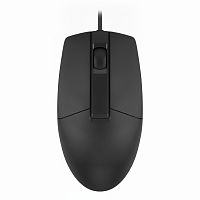 Мышь проводная A4TECH OP-330, USB, 2 кнопки+1 колесо-кнопка, оптическая, черная, 1530236